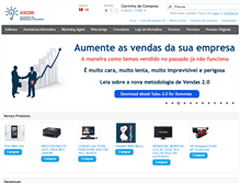 Tablet Screenshot of clinica.ascmi.com.pt